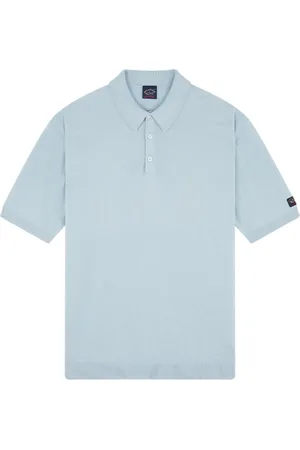 Paul & Shark Top, Herre, Blå, L, Bomuld, Bomuld Polo Skjorte Regular Fit Jersey