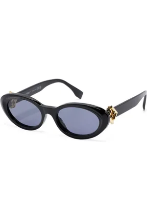 Fendi Tilbehør, Dame, Sort, 53 MM, Tyl, Fe40140U 01A Solbriller