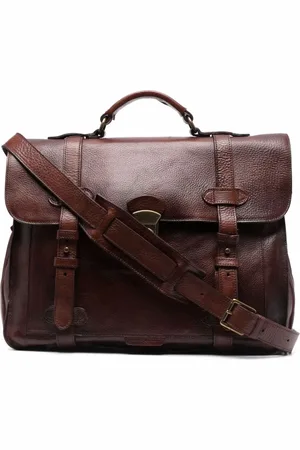 Officine creative Taske, Herre, Brun, ONE SIZE, Uld, Stilfuld lædertaske lavet i Italien