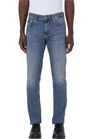 VERSACE Jeans, Herre, Blå, W36, Denim, Luksus Blå Denim Bukser
