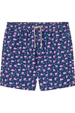 MC2 SAINT BARTH Badetøj, Herre, Blå, XL, Blåt Havetøj Padel Elephant