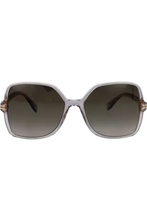 Marc Jacobs Tilbehør, Dame, Grå, 57 MM, Uld, Stilfulde solbriller MJ 1105/S
