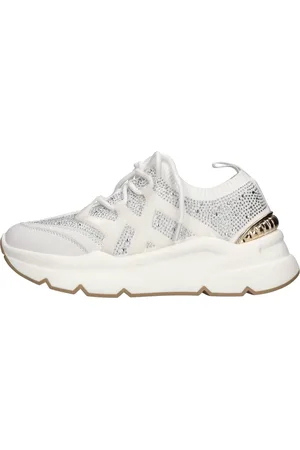 Emanuélle vee Sko, Dame, Hvid, 36 EU, Læder, Sneakers Hvid