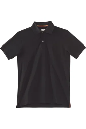 Paul Smith Top, Herre, Sort, XL, Bomuld, Artist Stripe Polo Shirt Sort