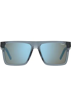 HUGO BOSS Tilbehør, unisex, Blå, 57 MM, Uld, Stilfuldt herreur