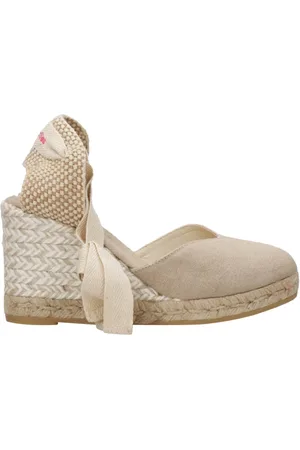 Espadrilles Sko, Dame, , 37 EU, Reb Sandaler med Lærred Tå