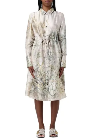 Liu Jo Kjole, Dame, , XS, Elegant Sand Kjole med Raffineret Design