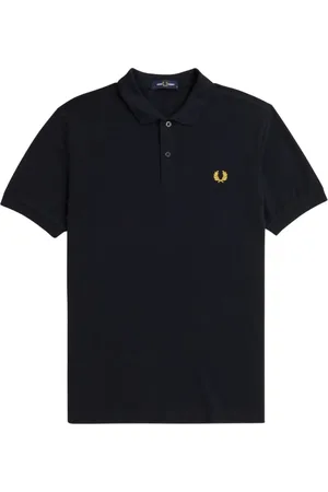 Fred Perry Top, Herre, Sort, XL, Bomuld, Klassisk Bomuldspolo