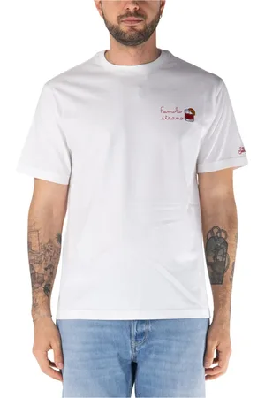 MC2 SAINT BARTH Top, Herre, Hvid, M, Portofino Strano T-shirt