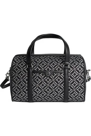 Michael Kors Taske, Dame, Sort, ONE SIZE, Uld, Ikonisk Jet Set Travel Satchel