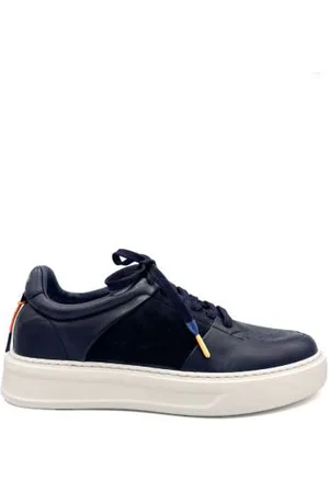 Barracuda Sko, Dame, Blå, 41 EU, Uld, Essentiel Sneaker med Farverige Detaljer