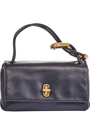 Marc Jacobs Taske, Dame, Sort, ONE SIZE, Uld, Nero Mini Dual taske med J Marc motiv
