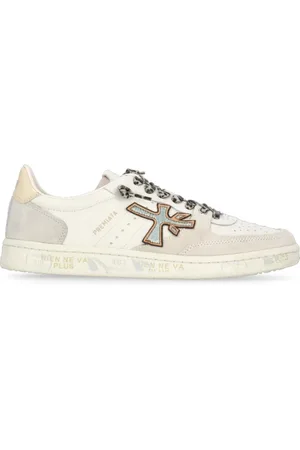Premiata Sko, Dame, , 36 EU, Læder, Istrice Sneakers Ivory