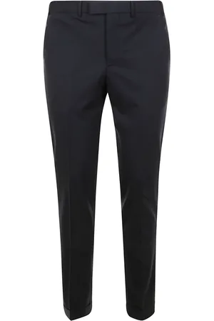 PT Torino Bukser, Herre, Blå, XL, Uld, Hasselnødde Tailored Bukser Elegant Stil