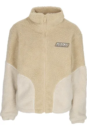 Karl Kani Jakke, Dame, , S, Faux Fur, Sherpa Zip Jakke med Faux Fur