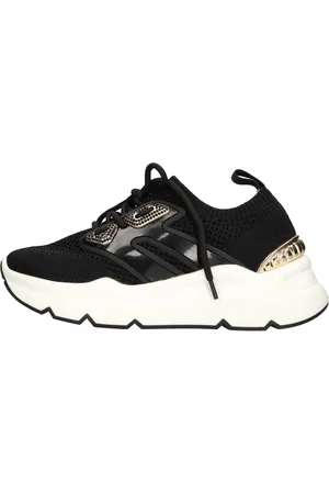 Emanuélle vee Sko, Dame, Sort, 40 EU, Læder, Sneakers Sort