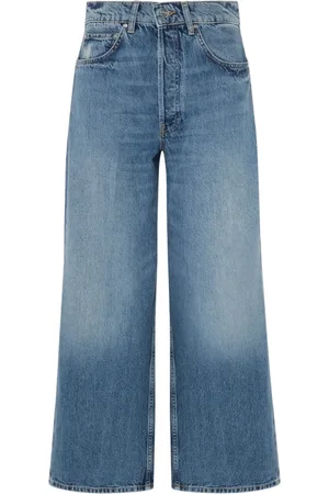 ANINE BING Bukser, Dame, Blå, W27, Dyb Alto Blå Jeans