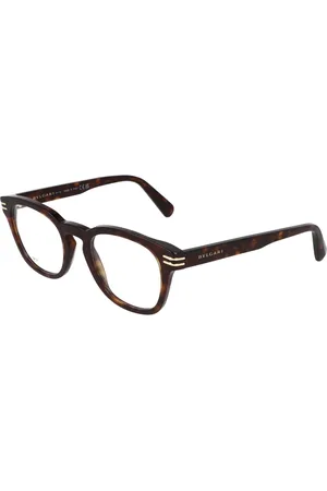 Bvlgari Tilbehør, unisex, Brun, 50 MM, Runde acetat briller model Bv50024I