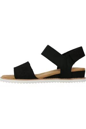Skechers Sko, Dame, Sort, 37 EU, Desert Kiss Wedges