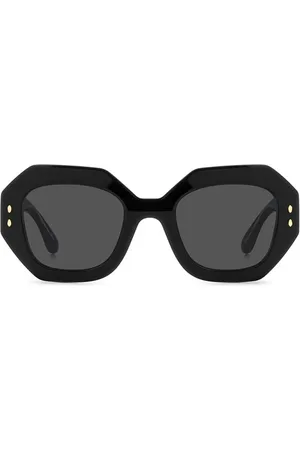 Isabel Marant Tilbehør, unisex, Sort, 52 MM, Uld, Stilfulde sorte læder ankelstøvler
