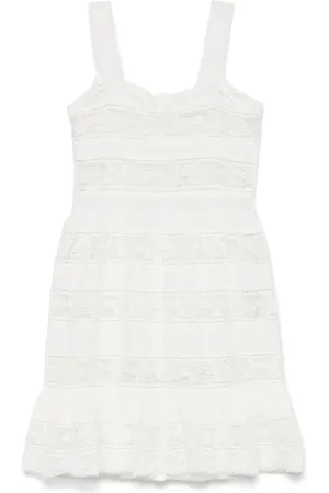 THE GARMENT Kjole, Dame, Hvid, M, Blondekjole til kvinder