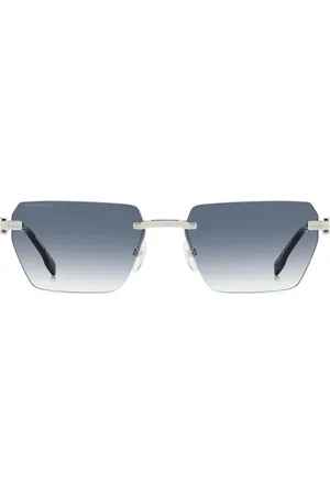 Dsquared2 Tilbehør, unisex, Grå, 58 MM, Uld, Stilfulde Herre Jeans