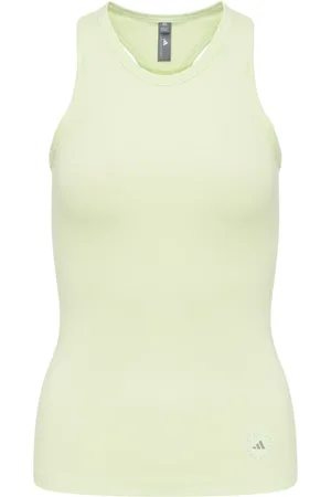 adidas Top, Dame, Gul, XS, Uld, Gul teknisk stof tanktop