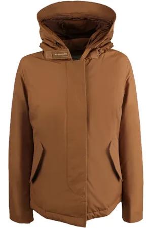Woolrich Jakke, Dame, Brun, S, Bomuld, Bomuldsblandingsjakke