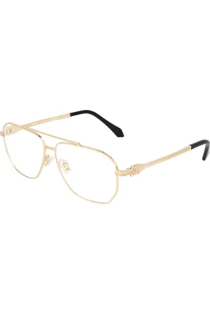 VERSACE Tilbehør, unisex, Gul, 57 MM, Tyl, Aviator Style Briller