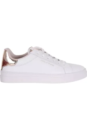 BALDININI Sko, Dame, Hvid, 39 EU, Uld, Hvide Sneakers Stilfulde Sko
