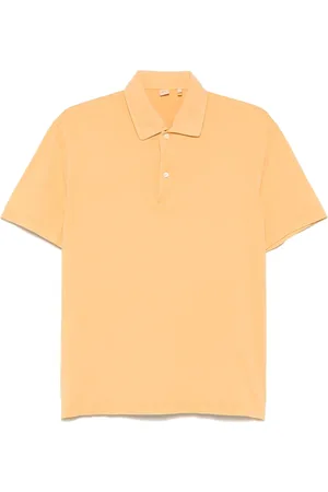 Aspesi Top, Herre, Gul, L, Bomuld, Klassisk Polo Skjorte