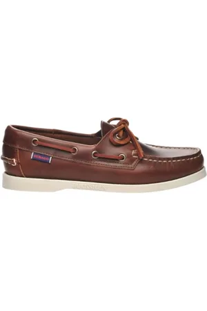 SEBAGO Sko, Dame, Brun, 41 EU, Læder, Portland Docksides Mokkasin