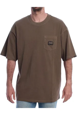 Vans Top, Herre, Brun, S, Bomuld, Kortærmet T-shirt Casual Streetwear Stil