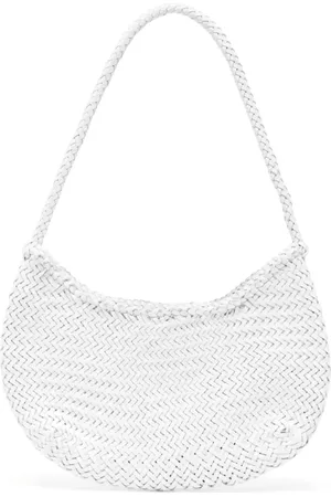 Dragon Diffusion Taske, Dame, Hvid, ONE SIZE, Uld, Flettet Skulderrem Taske