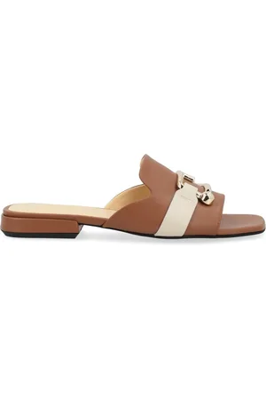 Furla Sko, Dame, Brun, 38 EU, Uld, Nuvola Mule Stilfulde Slip-On Sko