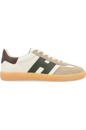 Hogan Sko, Herre, Flerfarvet, 44 EU, Suede, Ivory Suede Sneaker Cool Model