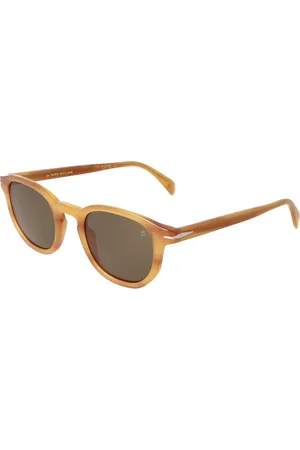 DB EYEWEAR BY DAVID BECKHAM Tilbehør, unisex, Gul, 49 MM, Uld, David Beckham Solbriller DB 1007/S