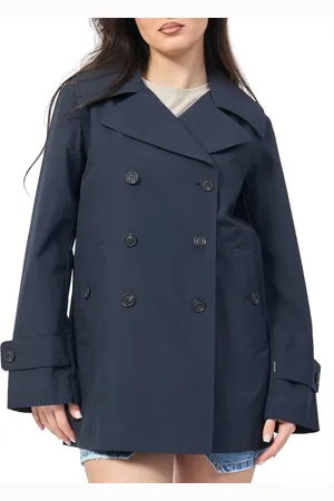 save the duck Frakke, Dame, Blå, XL, Blå Trenchcoat Sofi Elegant Moderne