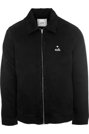 Arte Antwerp Jakke, Herre, Sort, 2XL, Hjerte Logo Lynlås Jakke
