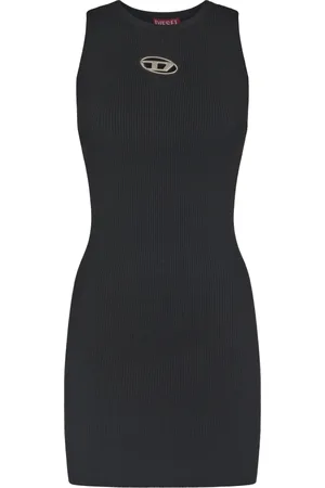 Diesel Kjole, Dame, Sort, S, Uld, Stilfulde M-Caddix Kjoler