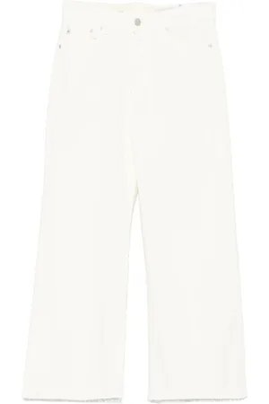 Adriano Goldschmied Jeans, Dame, , W27, Bomuld, Bred Ben Afkortet Jeans
