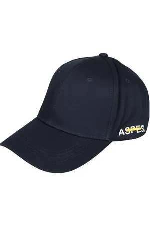 Aspesi Tilbehør, Herre, Blå, ONE SIZE, Uld, Blå baseballkasket stilfuldt design