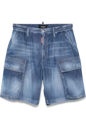 Dsquared2 Shorts, Herre, Blå, XS, Moderne Tøjkollektion
