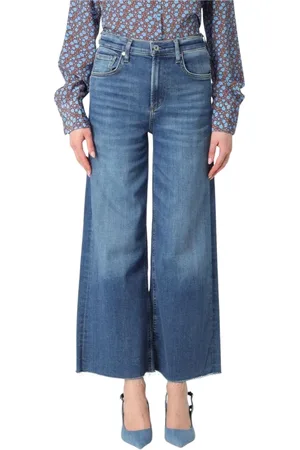 Citizens of Humanity Jeans, Dame, Blå, W29, Indigo Wide Leg Jeans
