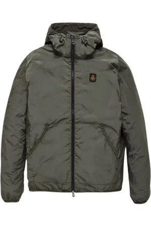 RefrigiWear Jakke, Herre, Grøn, L, Uld, Grøn Polyamid Herre Sommerjakke