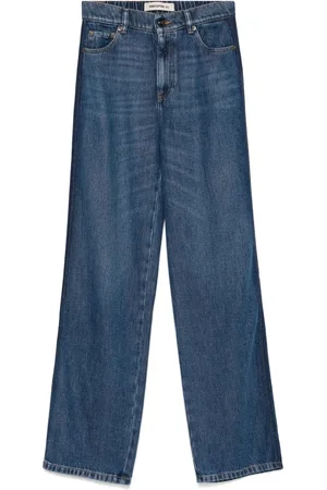 SEMICOUTURE Jeans, Dame, Blå, W26, Lavaggi Patch Samantha Kjole
