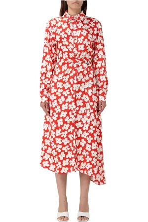 Msgm Kjole, Dame, Rød, XS, Elegant Sort Kjole til Kvinder