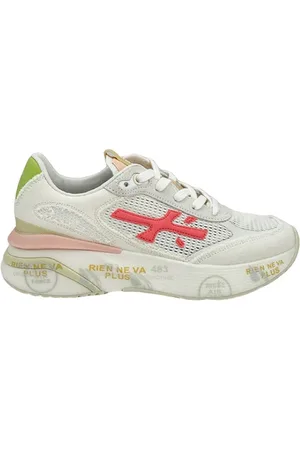 Premiata Sko, Herre, Flerfarvet, 36 EU, Uld, Hvid Sneaker Moerun Model