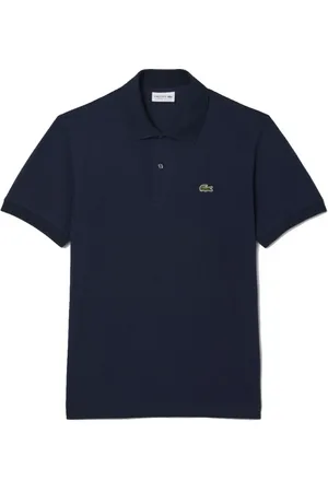 Lacoste Top, Herre, Blå, XL, Bomuld, Let Polo Skjorte Klassisk Pasform