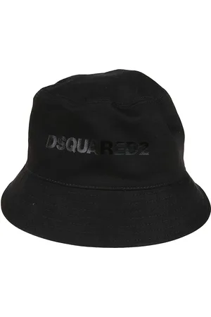 Dsquared2 Tilbehør, Herre, Sort, M, Uld, Stilfuld Bucket Hat til sommeren